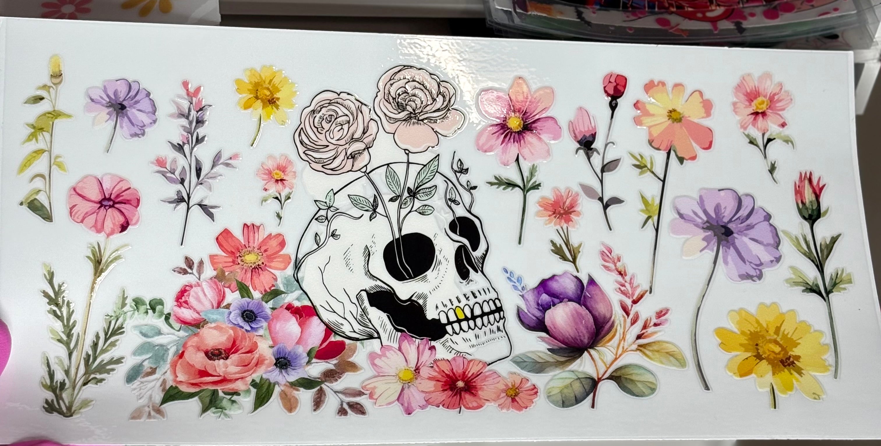 Floral Skull