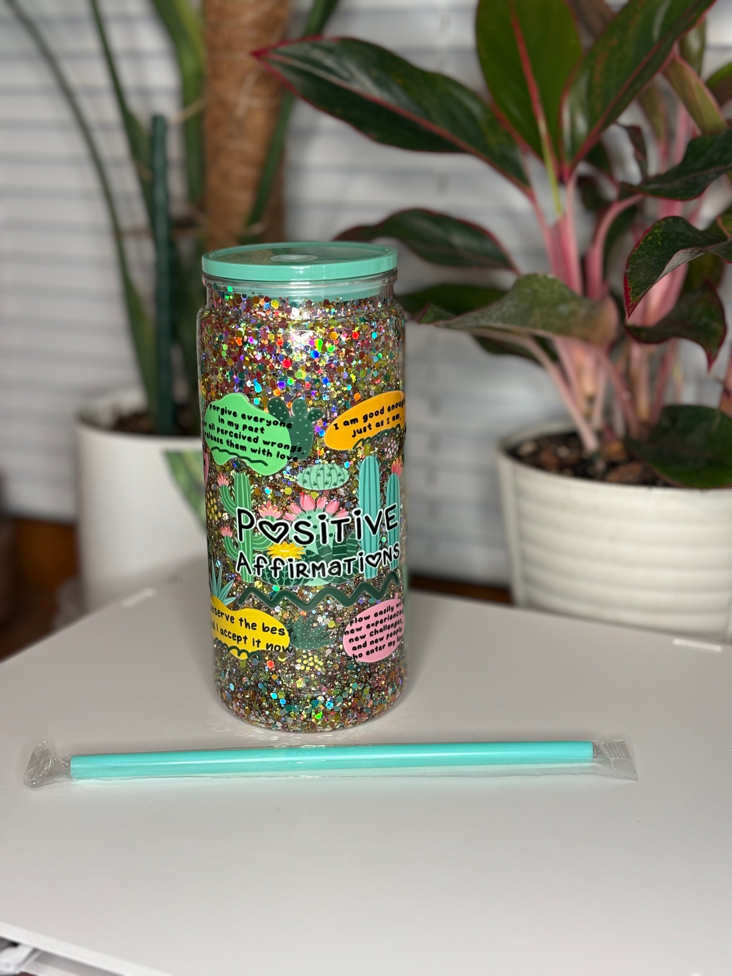 20oz Acrylic Positive Affirmations