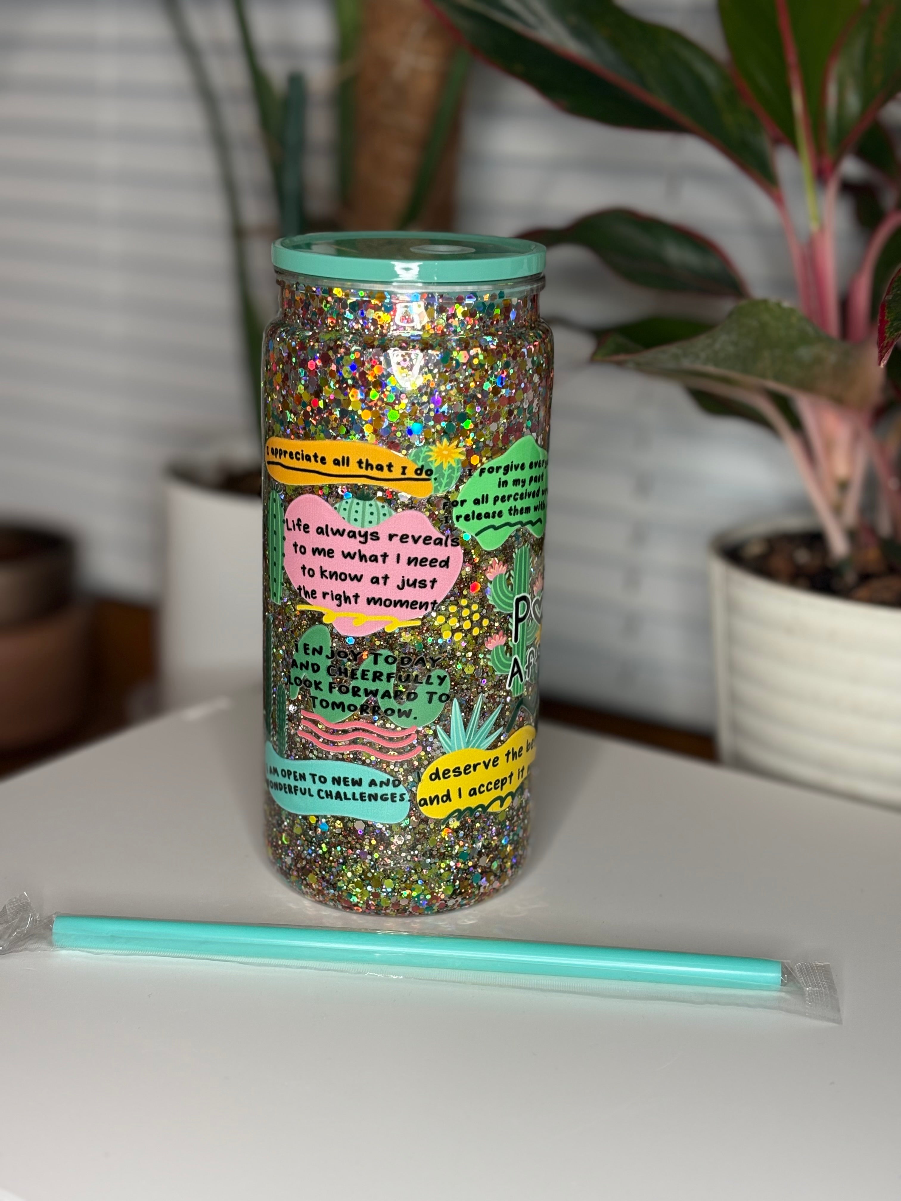 20oz Acrylic Positive Affirmations