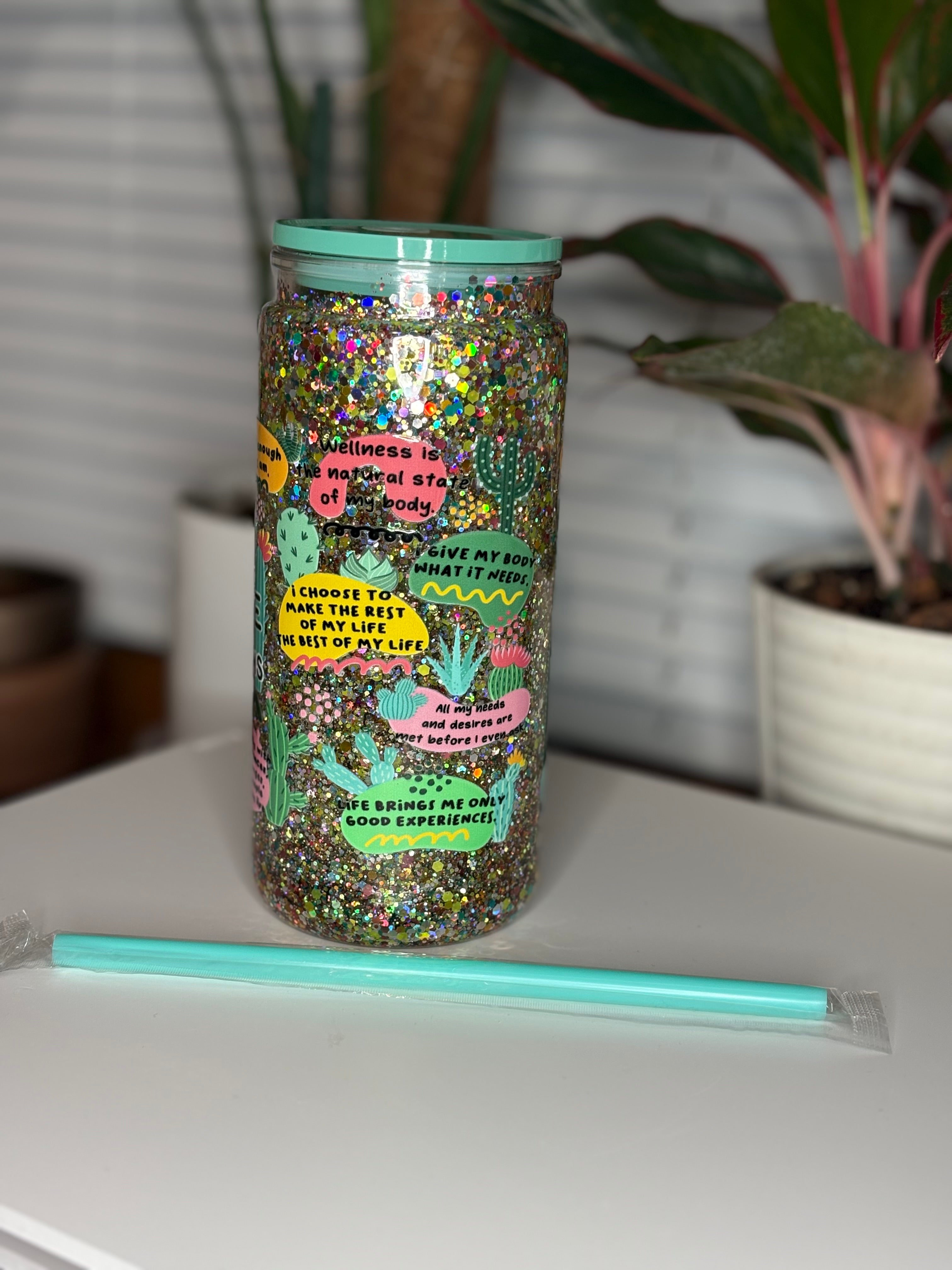 20oz Acrylic Positive Affirmations